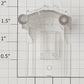 Lionel 18816-127 GP-38 Diesel Locomotive Headlight Number Board Insert #4600
