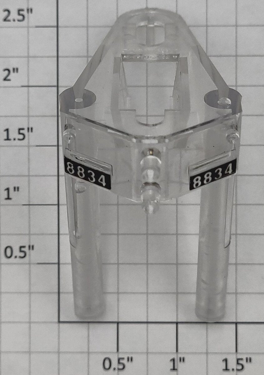 Lionel 18834-27 Clear C&O SD-28 Diesel Loco Rear Number Board Insert #8834