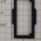 Lionel 15172-127 Dark Blue C&O Streamline Passenger Car Door Frame