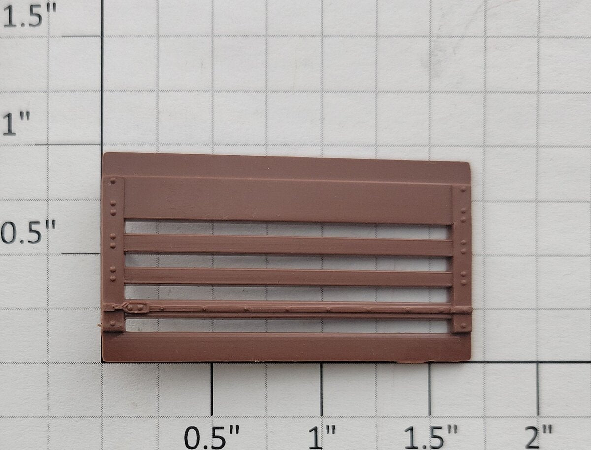 Lionel 7304-15 Brown Tuscan Lower Stock Car Door