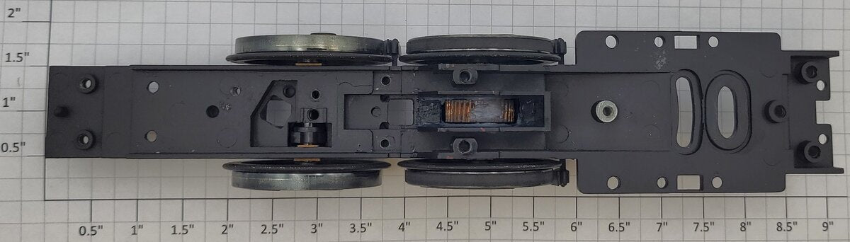 Lionel 11117-601 Diecast E-6 Atlantic Steam Locomotive Wheeled Frame