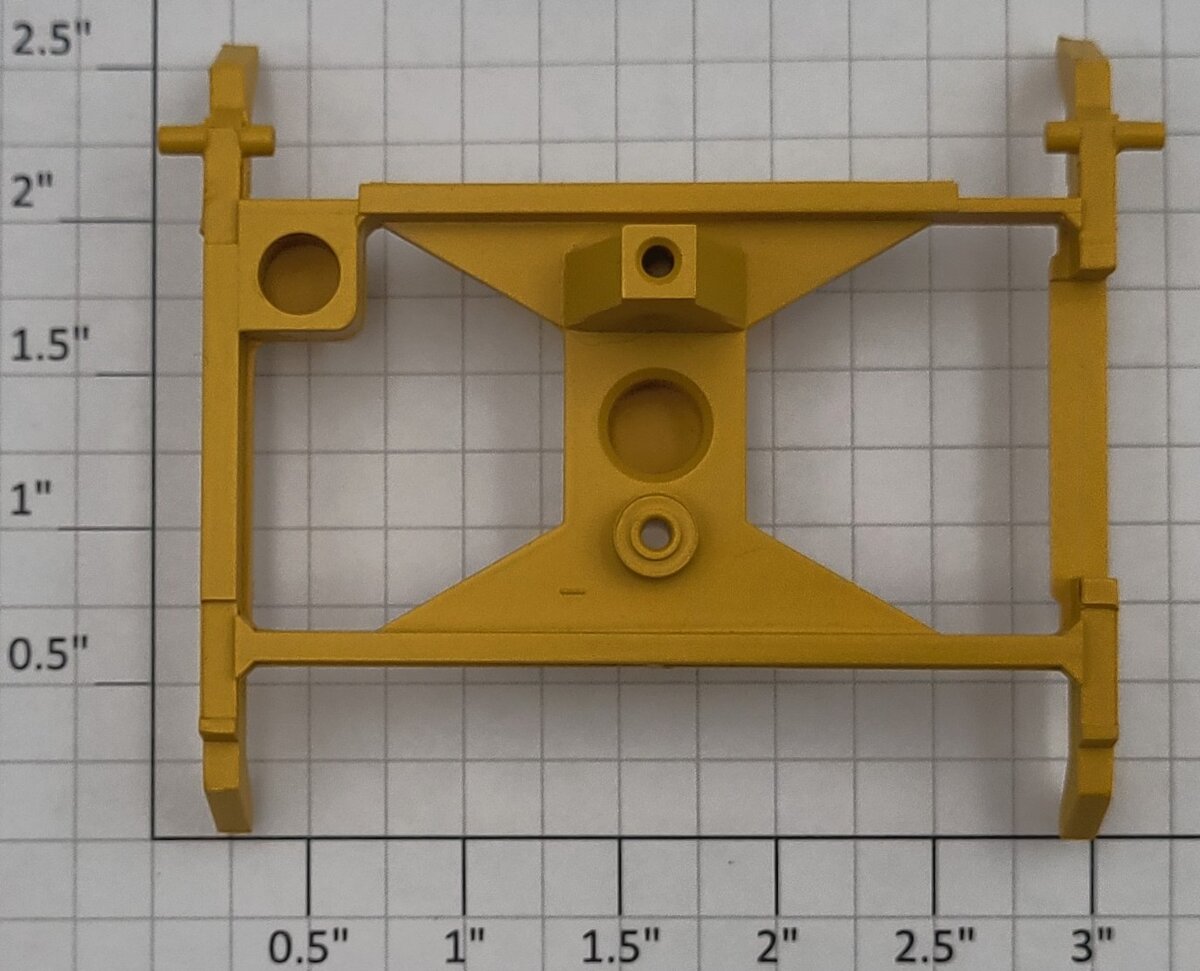 Lionel 16765-14 Yellow Log Dump Car Frame