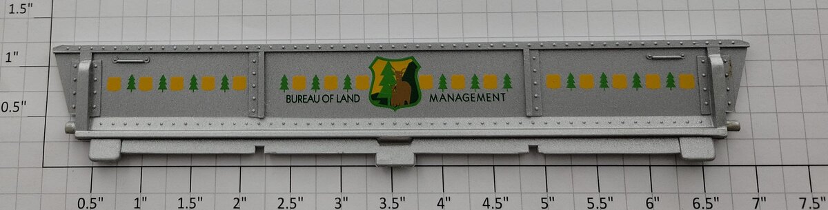 Lionel 16766-47 Bureau of Land Management Ore Dump Car Tray Gate