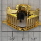 Lionel 28062-71 Gold Pilot and Cowcatcher with Coupler