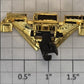 Lionel 28062-71 Gold Pilot and Cowcatcher with Coupler