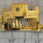 Lionel 28062-71 Gold Pilot and Cowcatcher with Coupler