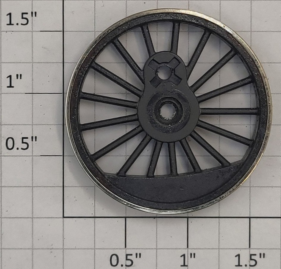 Lionel 28062-621 Gold 700E Hudson Blind Drive Wheel with Traction Tire