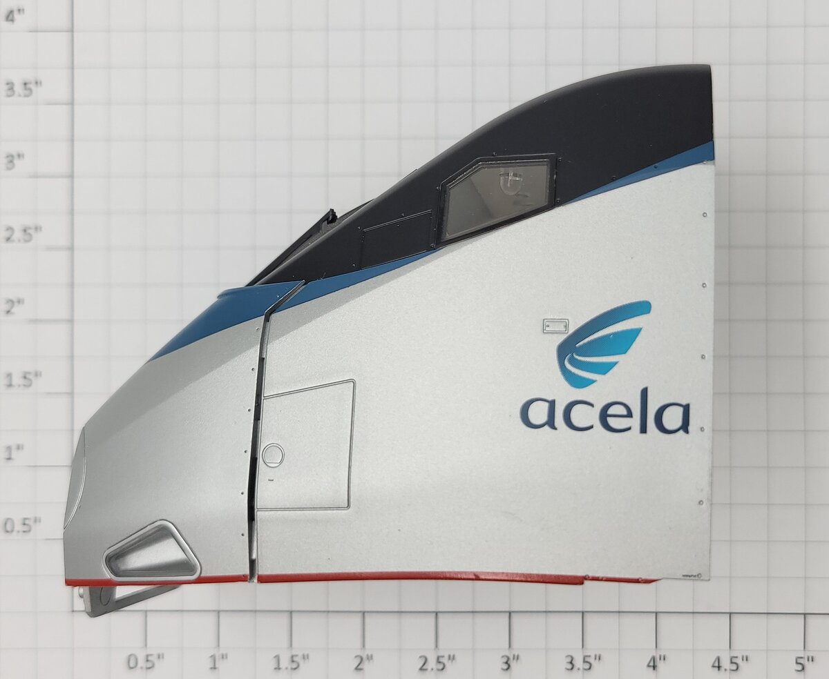 Lionel 18357-5 Acela Powered Electric Locomotive Cab Shell Only #2026