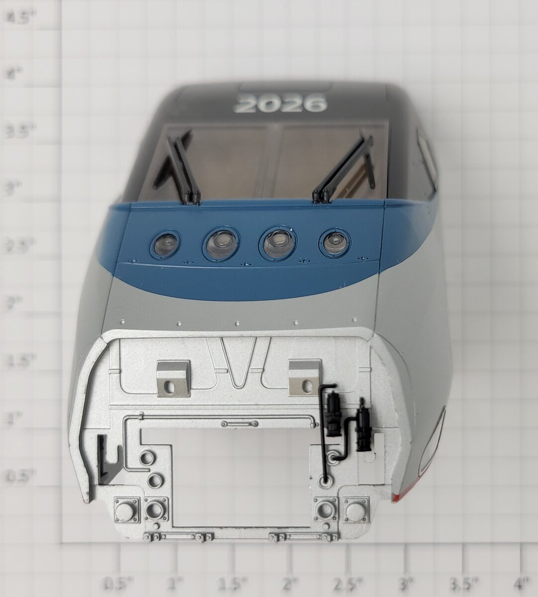 Lionel 18357-5 Acela Powered Electric Locomotive Cab Shell Only #2026