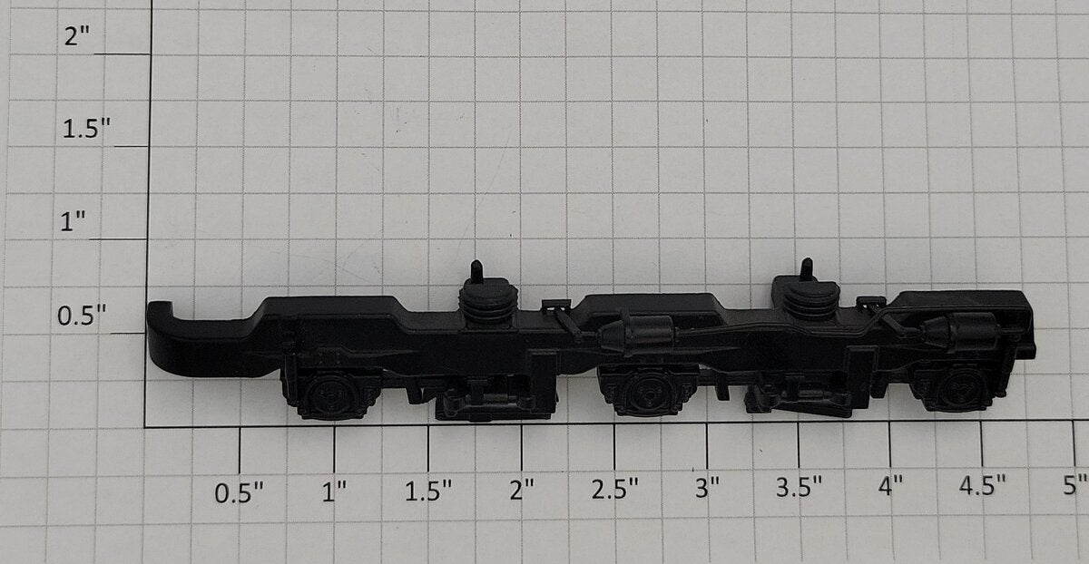 Lionel 28287-774 O Gauge Diecast Sd70ACe Left Hand Black Truck Side Frame