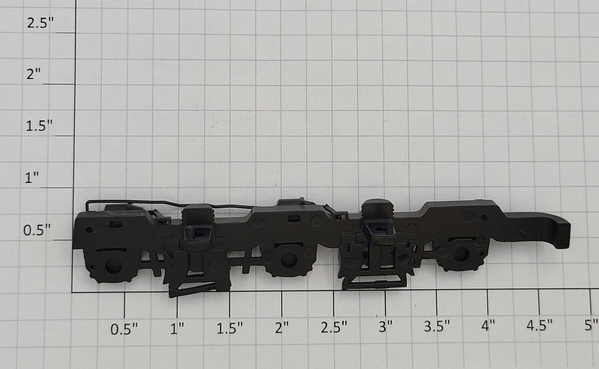 Lionel 28287-774 O Gauge Diecast Sd70ACe Left Hand Black Truck Side Frame