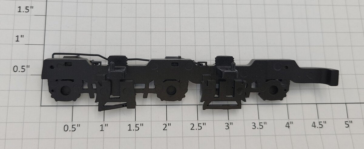 Lionel 28287-775 O Gauge Diecast Sd70ACe LF / RR Black Truck Side Frame