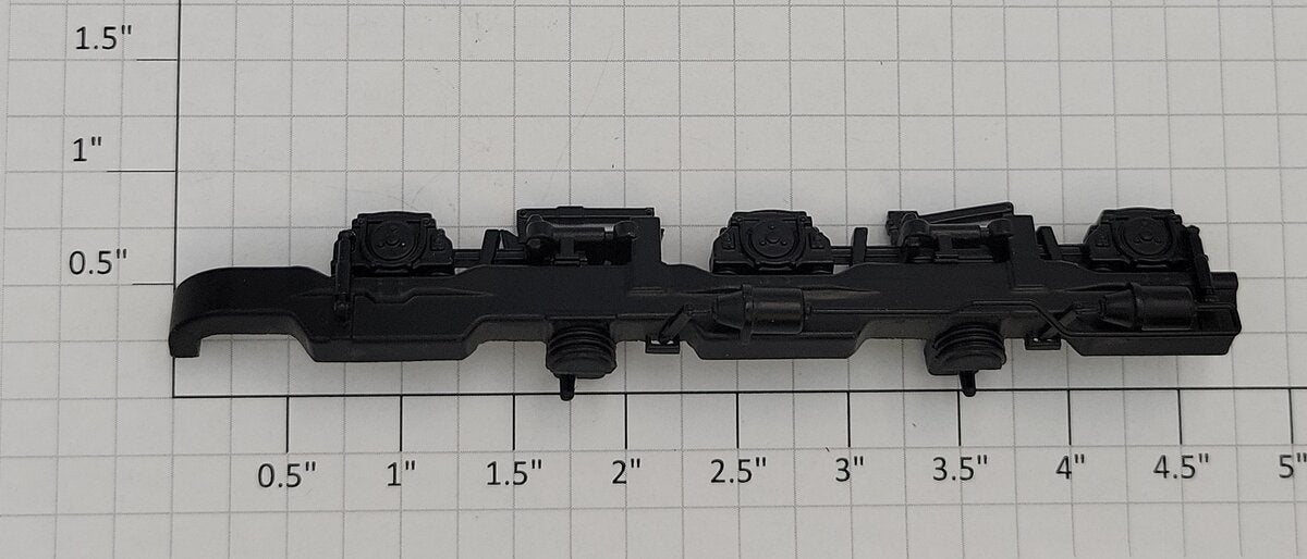 Lionel 28287-775 O Gauge Diecast Sd70ACe Right Hand Black Truck Side Frame