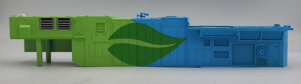 Lionel 28306-2 Diecast GE Hybrid Diesel Locomotive Cabless Shell #2010