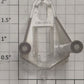 Lionel 18857-127 Clear GP-9 Diesel Locomotive Rear Number Board Insert #2397