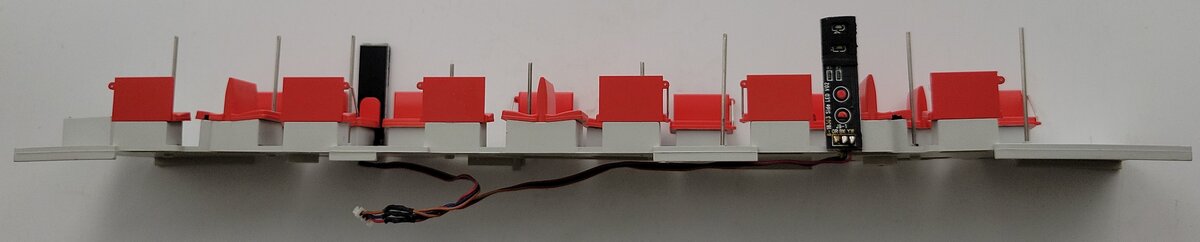 Lionel 25590-4 R-16 Non-Powered Car Interior Assembly