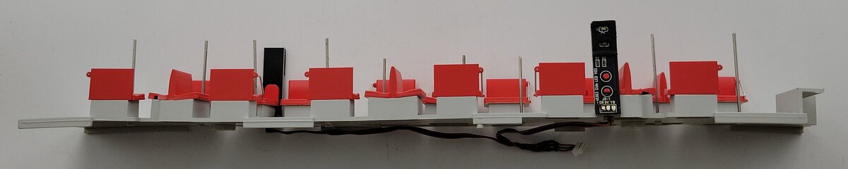 Lionel 25590-4 R-16 Non-Powered Car Interior Assembly