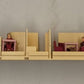 Lionel 15372-25 Tan Aluminum Vista Dome Passenger Car Interior