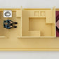 Lionel 15374-25 Union Pacific Aluminum Observation Car Interior