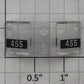 Lionel 18874-17 Clear GP-7 Diesel Locomotive Front Number Board Insert #455