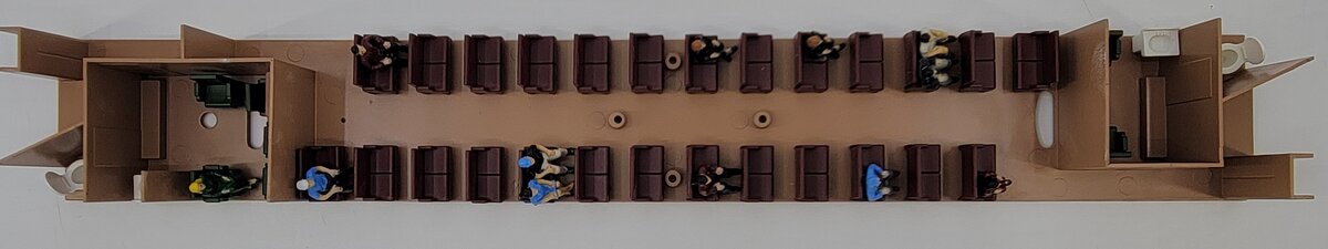 Lionel 25620-4 Lindbergh Coach Interior
