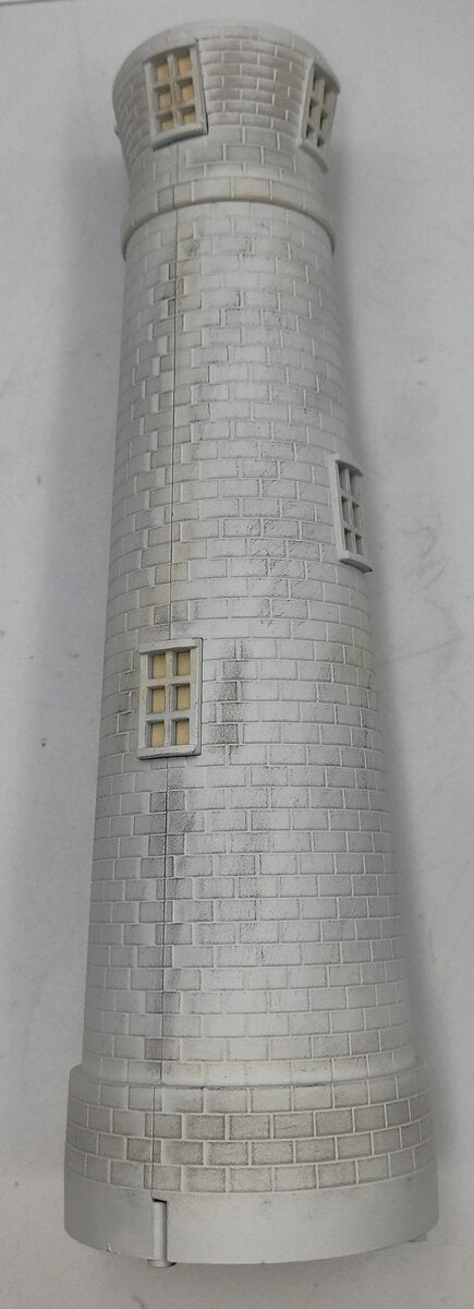 Lionel 24119-160 Gray Plastic Stone Lighthouse Tower Shell Assembly