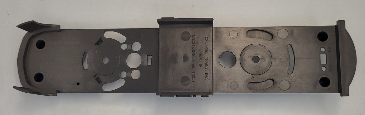 Lionel 18934-65 Black Plastic Alco Diesel Locomotive Frame