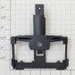 Lionel 17900-44 Plain Black Plastic Uni-Body Tankcar Frame End