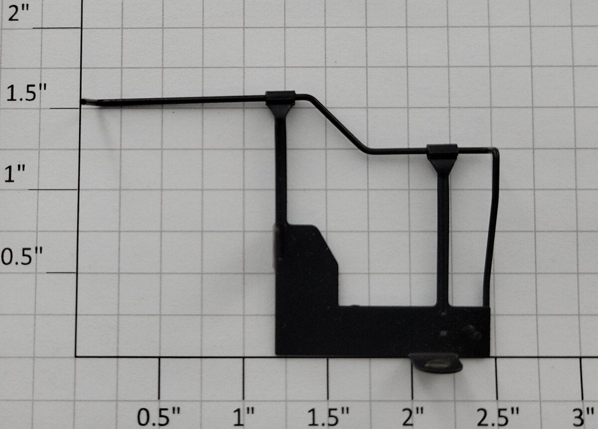 Lionel 18209-104 Canadian Pacific SD-40 Diesel Black Front Left Side Handrail