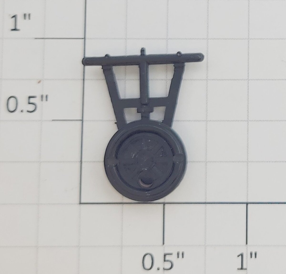 Lionel 16966-115 Black Plastic Airplane Landing Gear Wheel