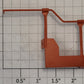 Lionel 18217-94 Illinois Central SD-40 Diesel Orange Right Front Handrail