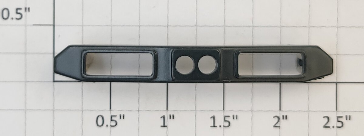 Lionel 18219-74 C&NW Dash-8 Diesel Loco Headlight Number Board Bezel #8501