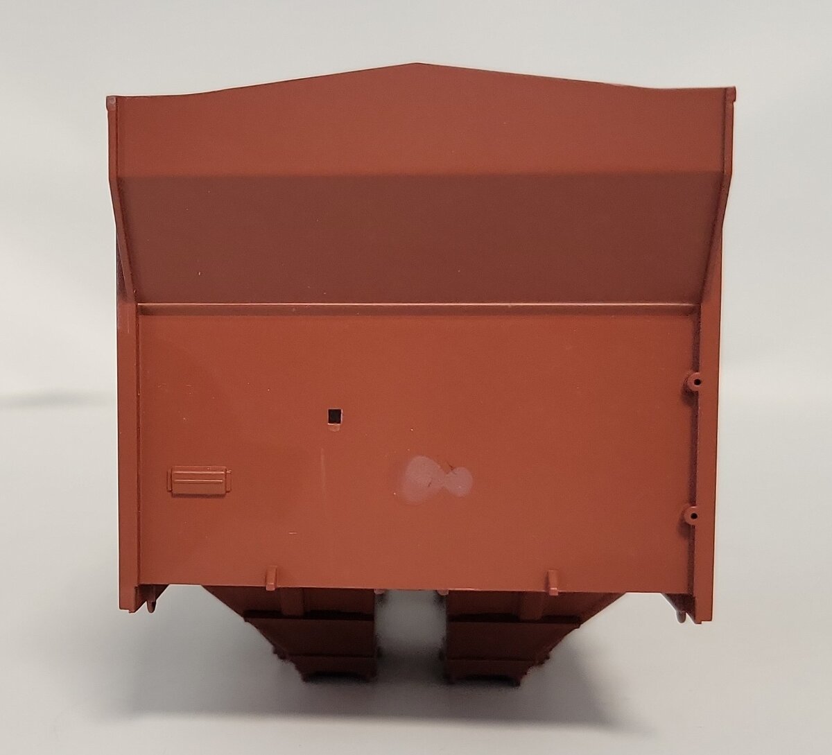 Lionel 17073-2 Red Oxide Santa Fe PS-2 2-Bay Hopper Car Shell #82300