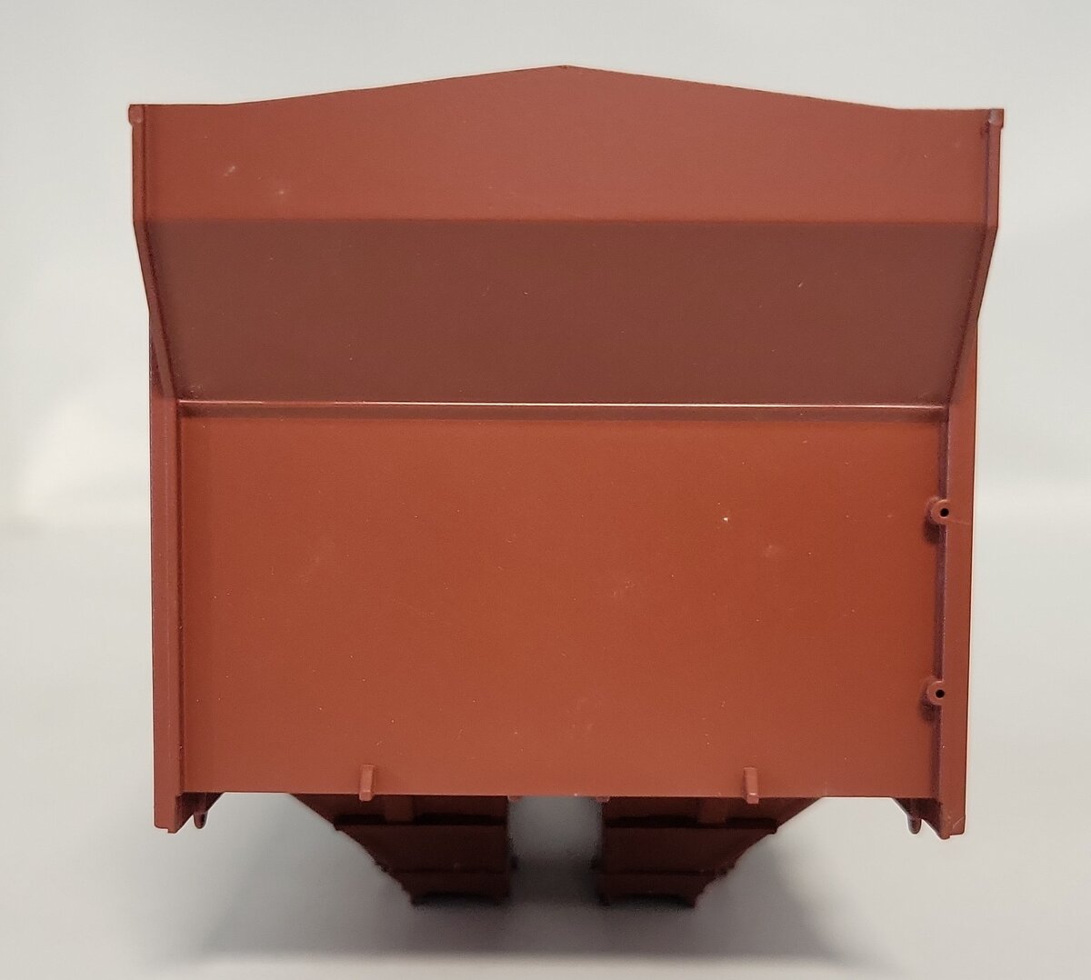 Lionel 17073-2 Red Oxide Santa Fe PS-2 2-Bay Hopper Car Shell #82300