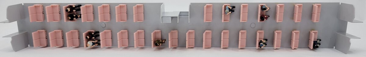 Lionel 15386-5 Amtrak #34056 Upper Superliner Interior