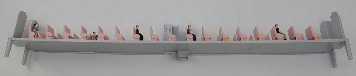 Lionel 15387-5 #34116 Amtrak Superliner Upper Interior