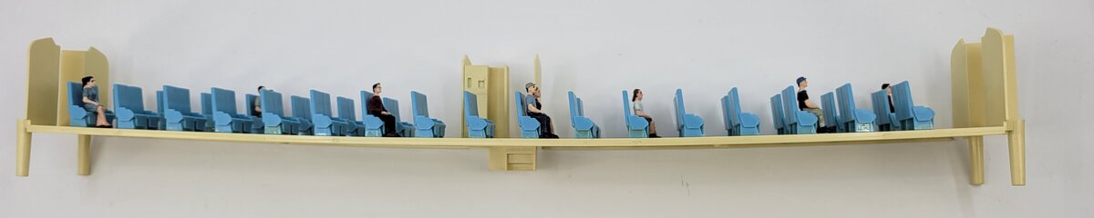 Lionel 15391-5 #601 Alaska Superliner Upper Interior