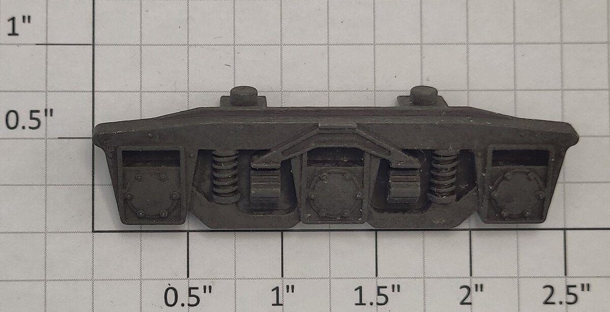 Lionel 19015-127 Black Die Cast Passenger Truck 6-Wheel Side Frame