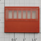 Lionel 19019-134 Southern Pacific Daylight Long Right Hand Orange Baggage Door