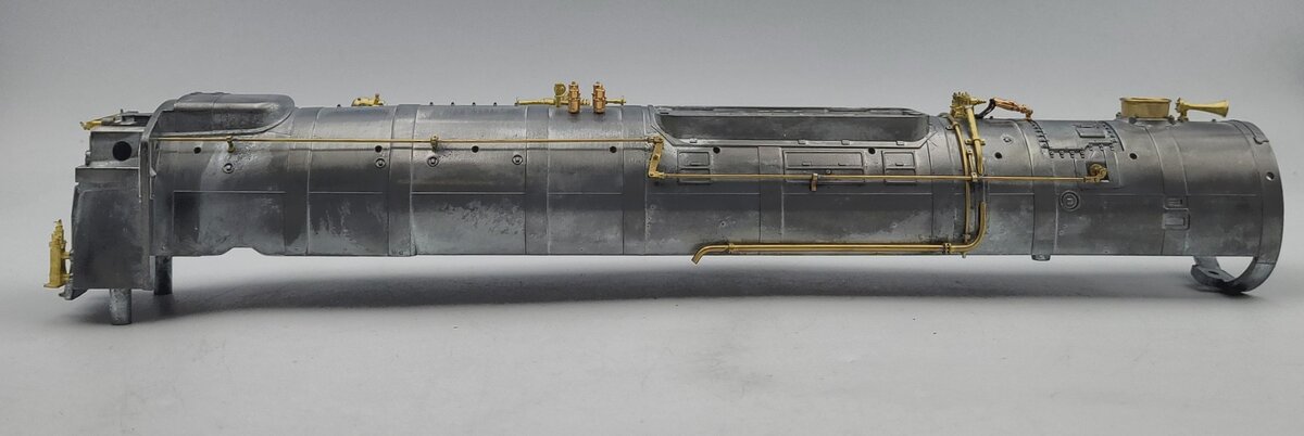 Lionel 11267-2 Unpainted S-3 4-8-4 Steam Locomotive Boiler Shell Top