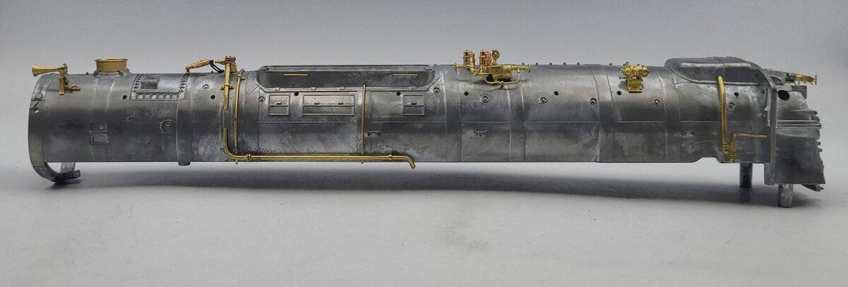 Lionel 11267-2 Unpainted S-3 4-8-4 Steam Locomotive Boiler Shell Top