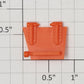 Lionel 17121-135 Illinois Central Gulf 3-Bay Hopper Orange Left Hand Door