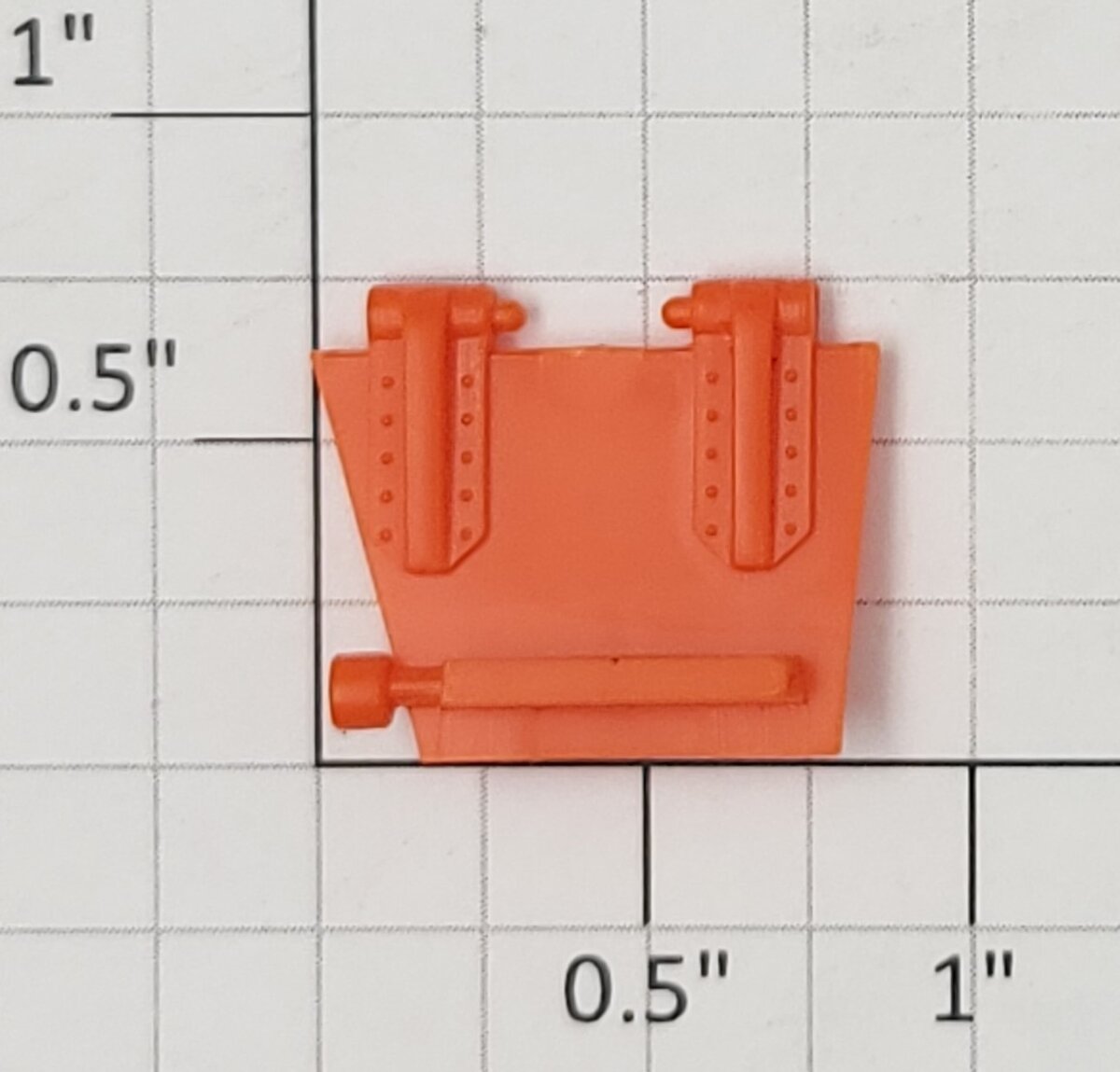 Lionel 17121-135 Illinois Central Gulf 3-Bay Hopper Orange Left Hand Door