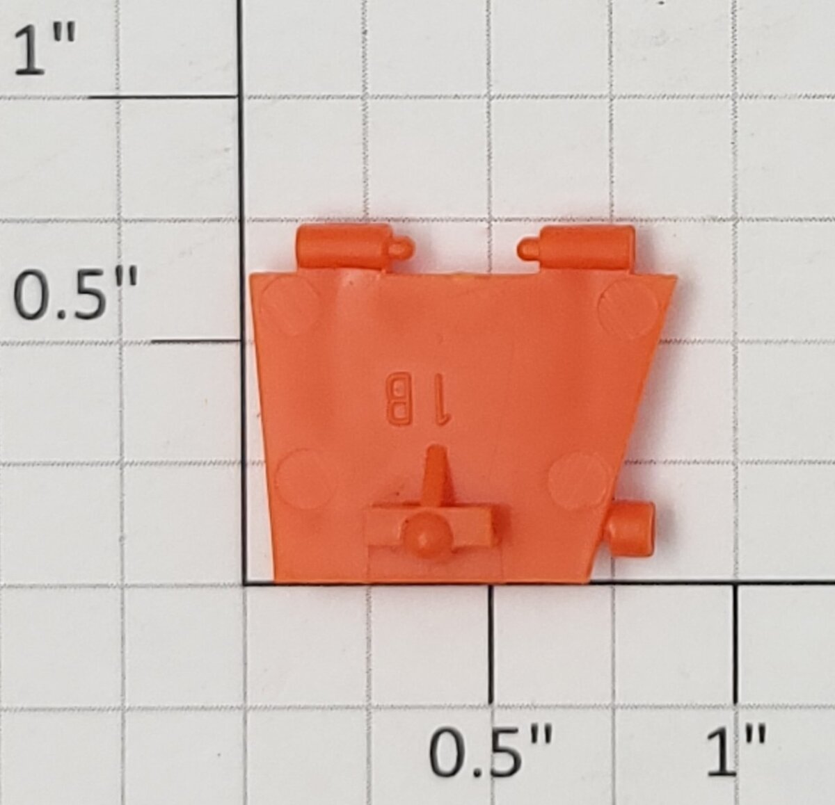 Lionel 17121-135 Illinois Central Gulf 3-Bay Hopper Orange Left Hand Door