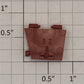 Lionel 17129-35 Red Oxide Plastic Right Hand Hopper Door
