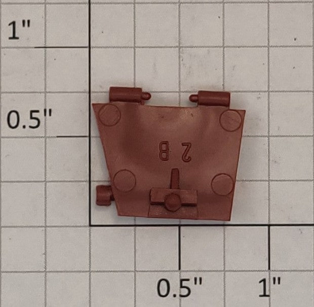 Lionel 17129-35 Red Oxide Plastic Right Hand Hopper Door