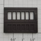 Lionel 19039-124 Black Madison Baggage Car Long Left Hand Door