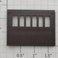Lionel 19039-124 Black Madison Baggage Car Long Left Hand Door
