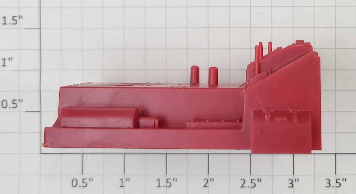 Lionel 18406-7 Red Track Maintenance Cab Cover