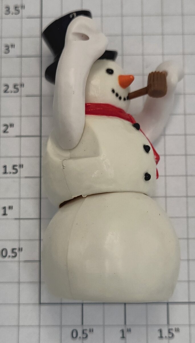 Lionel 18422-60 Snowman Handcar Figure